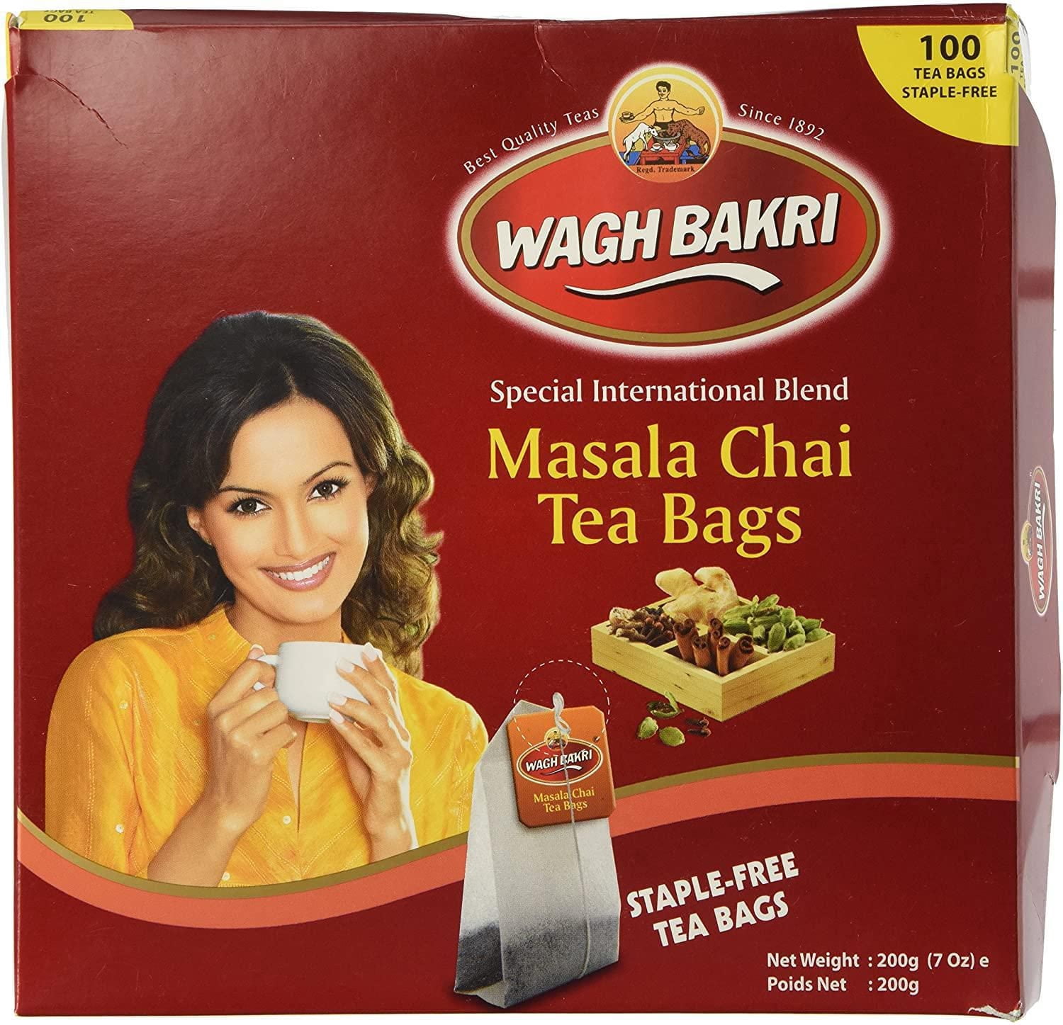 Wagh Bakri Masala Tea Bags