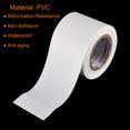 thumbnail image 4 of Unique Bargains 5cmx12m Non-Adhesive Protector Wrap Pipe Protective Tape White 3Pack, 4 of 5
