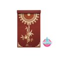 thumbnail image 1 of ProSource Yoga Mats 3/16 (5mm) Thick for Comfort & Stability with Exclusive Printed Designs Tao Yoga Mat, Red, 1 of 4