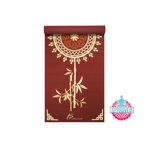 ProSource Yoga Mats 3/16 (5mm) Thick for Comfort & Stability with Exclusive Printed Designs Tao Yoga Mat, Red
