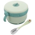 thumbnail image 2 of 1 Ensemble Bol Isolant pour Bébé Assiette Adorable pour Bébé Assiette de Repas pour Bébé Détachable, 2 of 7