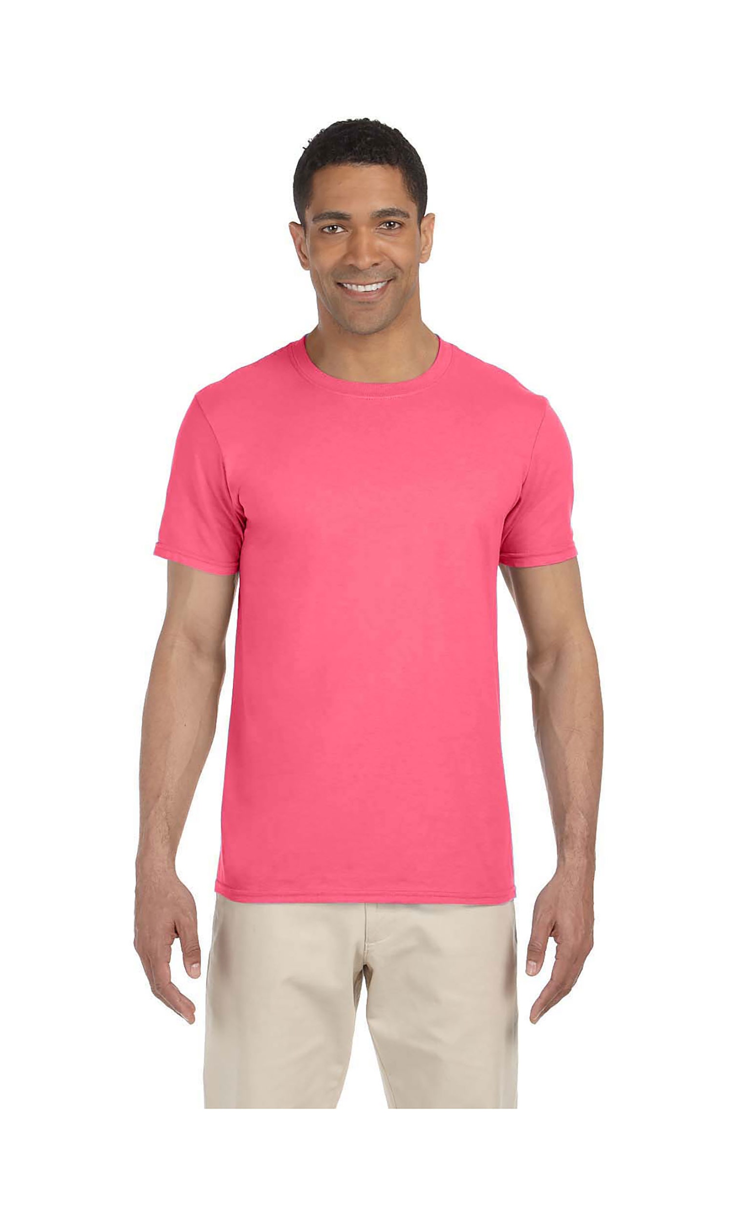 Gildan Men's Softstyle Preshrunk Tearaway Label T-Shirt, Style G64000