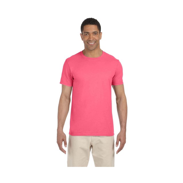 Gildan T-Shirt Étiquette Pré-Rétrécie Softstyle pour Hommes, Style G64000