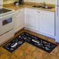 thumbnail image 4 of Aqestyerly Water And Oil Absorbing Kitchen Floor Mat Set,40X60 + 40X120cm Non-slip Floor Rugs,Kitchen Carpet For Home Cleaning, 4 of 6
