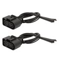 thumbnail image 1 of 2 PCS Headlight Pigtail Connector For Kenworth T680 Halogen Headlight Headlamp Pigtail Connector, 1 of 3