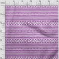 thumbnail image 3 of oneOone Rayon Purple Fabric Tribal Craft Projects Decor Fabric Printed By The Yard 56 Inch Wide, 3 of 4
