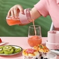 thumbnail image 4 of Fiogavroetic Portable Blenders, Juicer With 6 Blades, Blenders For Shakes And Juices, Easy-to-Clean Blenders With Straw, 4 of 8