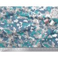 thumbnail image 3 of Soimoi Rayon Fabric Two Tone With Grey Camouflage Printed Fabric 1 Yard 42 Inch Wide, 3 of 3