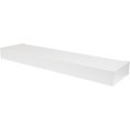 thumbnail image 1 of Hillman Attaches 230004 24 Po. Étagère Flottante Moderne High & Mighty, Blanc, 1 of 7