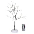 thumbnail image 3 of Lampe Arbre Télécommandée RGB Petite Lampe de Noël Couleur LED Fil de Cuivre Grain de Riz Lampe de Nuit, 3 of 9