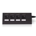 thumbnail image 4 of Jensen USB C to 4 Port USB A Hub - Black, 4 of 5