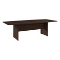 thumbnail image 1 of Table de Conférence en Bois Manufacturé en Forme de Bateau BBF 96 Pouces L en Noyer Noir, 1 of 6