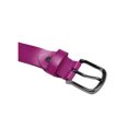 thumbnail image 2 of INSPIRE CHIC Women's Rounded Hollow Out Single Pin Buckle Leather Belt Width 1 1/8', 2 of 6
