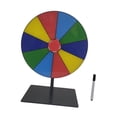 thumbnail image 4 of Abbracc Tabletop Prize Turntable Set Fortune Wheel for Supermarkets Restaurant Party 10 grid, 4 of 9