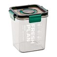 thumbnail image 2 of LSLJS Airtight Cereal Storage Container with Lids, Clear Airtight Kitchen Food Storage Container for Grain, Sugar, Flour, Rice, Nut, Snacks, Decorative Boxs, 2 of 9