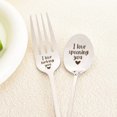 thumbnail image 4 of I Love Forking Spooning You Fork and Spoon Set Girlfriend Boyfriend Christmas Gifts for Wife Husband Anniversary Birthday Gift for Fiance Fiancee Engagement Wedding Gifts for Him Her I Love You Gift, 4 of 7