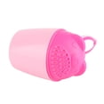 thumbnail image 3 of Pink Kid Wash Hair Bathing Flusher, Baby Shampoo Rinse Cup Eye Protection Plastic Material Pink  for Baby Bath, 3 of 7