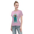 thumbnail image 4 of T-Shirt Basique à Manches Courtes pour Femmes Super Saiyan, 4 of 6