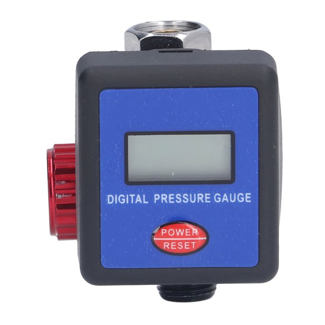 Régulateur de Pression d'Air Numérique, Large Plage d'Application Filtre Transparent Longue Durée de Vie Manomètre d'Air Numérique Opération Simple pour l'Expédition