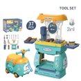 thumbnail image 1 of Pretend Tools Toy 37pcs/set Durable Mini Storage Trolley Cross Body Children‘s Toy Gifts, 1 of 6