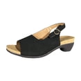 thumbnail image 2 of LSLJS Women's Wedge Sandals Ankle Strap Low Heeled Sandals Fish Mouth Open Toe Sandals, 2 of 5