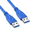 thumbnail image 2 of Amdohai USB 3.0 Extension Cable Male to Male Cable Type A Cord 5Gbps Fast Speed for Data Transfer Hard Drive Enclosures Printers Modems Cameras (Blue), 2 of 7