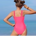 thumbnail image 4 of REDARER Girls' Swimsuit with Adjustable Straps – One-Piece Bathing Suit,Size 9-10 Years, 4 of 4