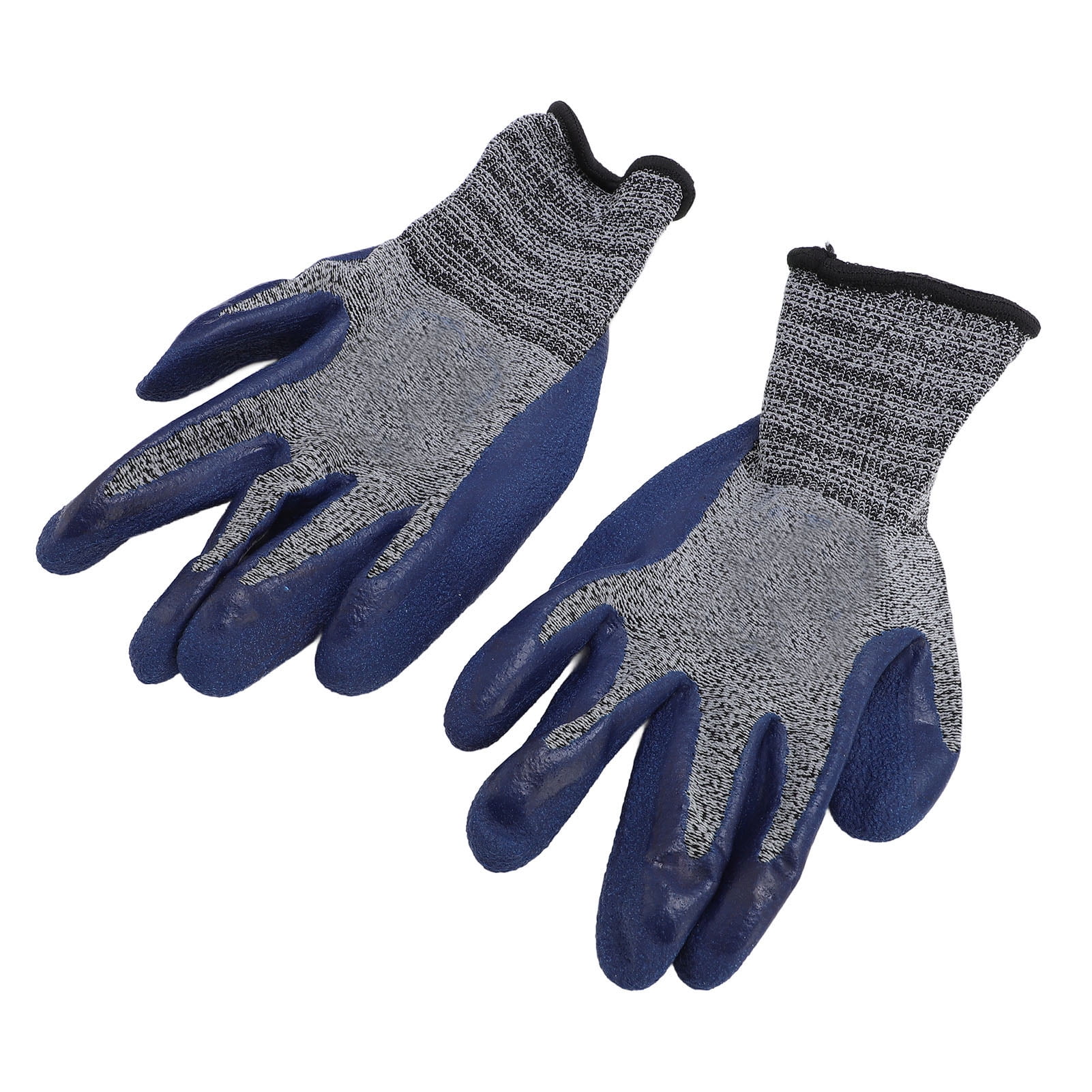 12 Pairs Work Gloves, Firm Grip Polyester Yarn Machine Washable Protective Work Gloves Prevent Wear  for Construction