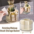 thumbnail image 2 of Photo Storage Box,Desktop Rotating Makeup Brush Storage Tube, Cosmetic Rack for Eye Brush Lipstick and Pen Organization, 2 of 9