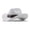 White, variant on Aocisk Classic Western Denim Cowboy Hat with Curved Top Woolen Wide Brim British Jazz Style for Outdoor Wear White M