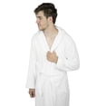 thumbnail image 3 of Peignoir à Capuchon pour Hommes en Éponge de Coton 100 % de Luxe, Châle, Serviette, Spa, 3 of 3