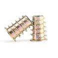 thumbnail image 3 of Hex Drive Head Nut，20Pcs M8 Zinc Alloy Hex Drive Head Furniture Nuts Threaded For Wood Insert, 3 of 8