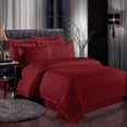 thumbnail image 5 of 1200 Thread Count 4 Piece Quality Sheet Set 21 Inch Deep Pocket 100% Egyptian Cotton Stripe Pattern, 5 of 5