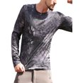 thumbnail image 3 of MAWCLOS T-shirt Camouflage Décontracté à Manches Longues Noir XL, 3 of 4