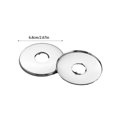 thumbnail image 2 of Wweixi 2x Silver Stainless Steel Valve Pipe Collar Round Cover Easy To Install Widely Applicable Resistant, 2 of 6