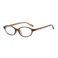 thumbnail image 1 of Retro Oval Shaped Glasses with 90s Style for Small Faces Featuring Blue Light Filtering Technology, 1 of 3