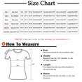 thumbnail image 3 of EQWLJWE Chemises pour Femmes Liquidation Femmes Manches Courtes Décontracté T-Shirt Décontracté pour Femmes Drôle à Lettres Imprimées Col Rond Manches Courtes Hauts Blouse T-Shirt, 3 of 3