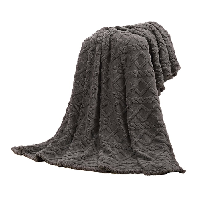 Super Soft Blanket 180 cm x 200 cm Fleece Throw for Sofa Bed or Outdoor Use