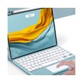 thumbnail image 4 of Tablet Keyboard Case Detachable Large Touchpad Tablet Bluetooth-compatible Keypad Cover with Pen Slot for Huawei Matepad - Black, 4 of 5