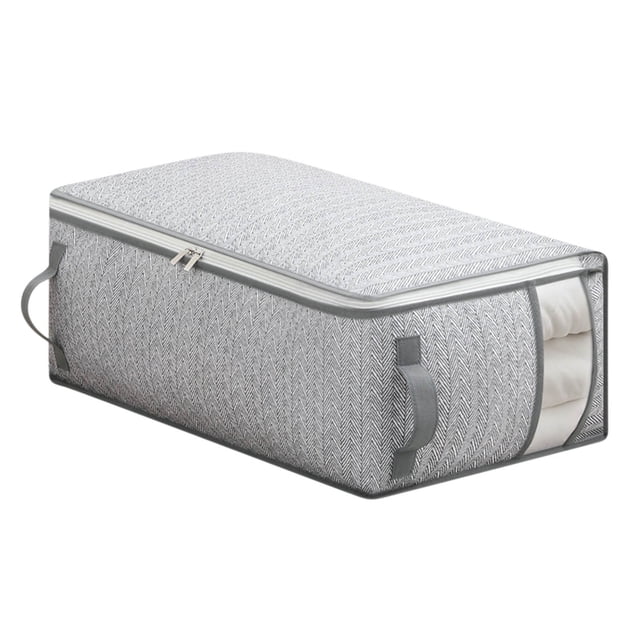 Stackable Storage Drawers Organizer with Lid for Bedroom Closet Under Bed Bookshelf Use – Non-Woven Fabric Folding Box