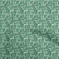 thumbnail image 1 of oneOone Cotton Flex Green Fabric Abstract Sewing Material Print Fabric By The Yard 40 Inch Wide, 1 of 4