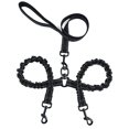 thumbnail image 1 of One Tow Two Leash 2 Dog Rope Elastic Cushion Dog Leash Dog Walking Leash Dog Belt Double, 1 of 7