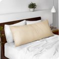 thumbnail image 1 of Bare Home Body Pillowcase - Zipper Closure - Ultra Soft - Double Brushed - Sand, 1 of 7
