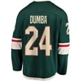 thumbnail image 2 of Matt Dumba Minnesota Wild NHL Fanatics Breakaway Home Jersey, X-Large, 2 of 2