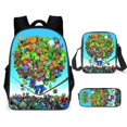 thumbnail image 1 of Plants Vs. Zombies Plants Vs. Zombies Backpack Primary School Backpack Anime Cartoon Backpack Shoulder Bag, 1 of 2