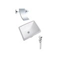 thumbnail image 1 of DROP Bath and Kitchen DR091178 Undermount Bathroom Sink Set, 1 of 6