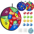 thumbnail image 1 of DEBGFS Kids Dart Board Target Toss Games  29”  12 Count, 1 of 7
