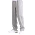 thumbnail image 1 of Men‘S Casual Solid Jogging Elastic Mid Waisted Sports Pants With Pockets Streetwear, 1 of 5