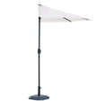 thumbnail image 2 of Outsunny 9ft Half Round Umbrella, 2 of 2
