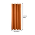 thumbnail image 3 of 63x52 Inch Blackout Window Curtains, Luxury Bedroom Drapes with Complete Light Blocking and Noise Reduction, 3 of 9